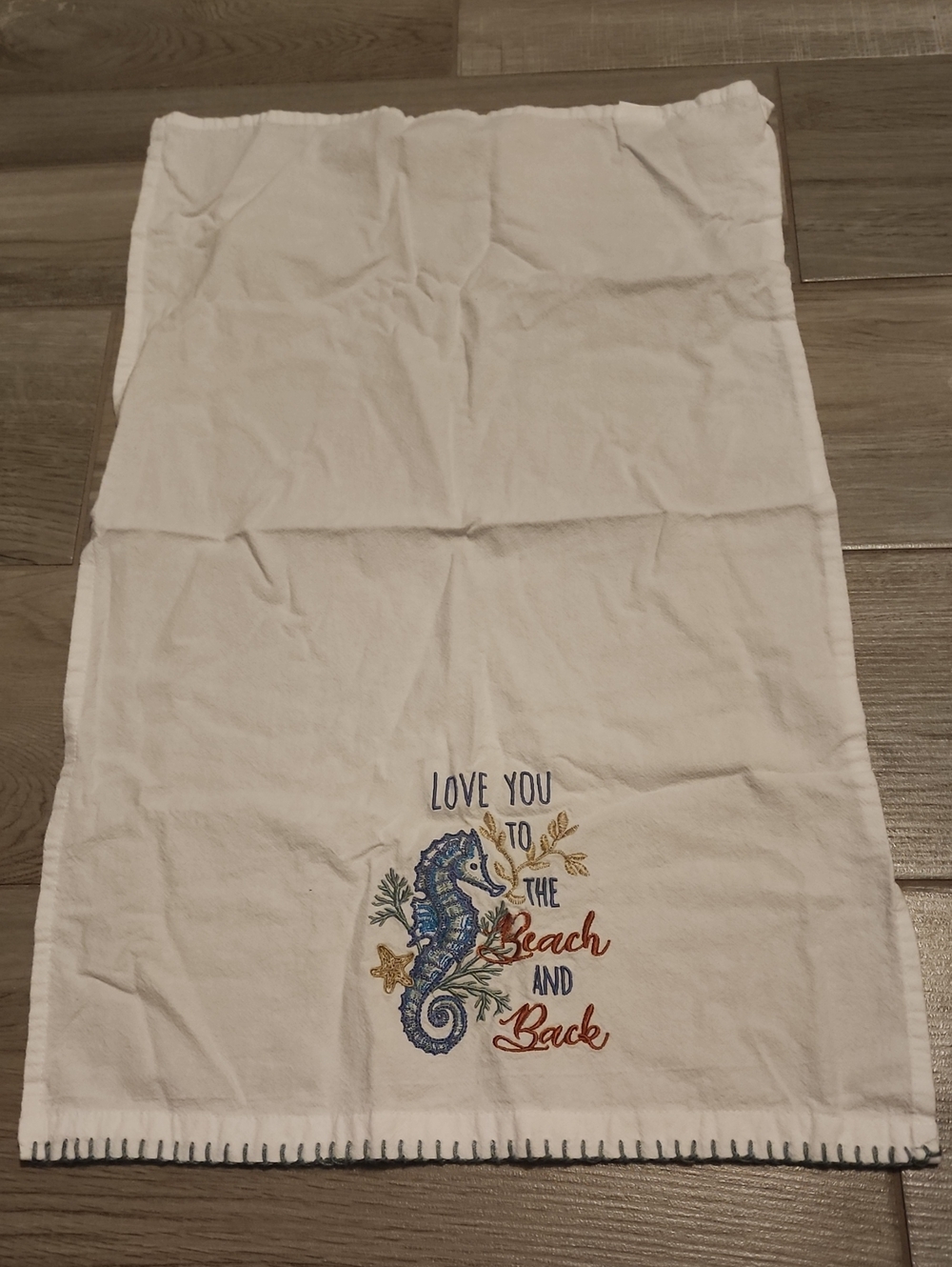 100% Cotton Flour Sack Towel- Beach